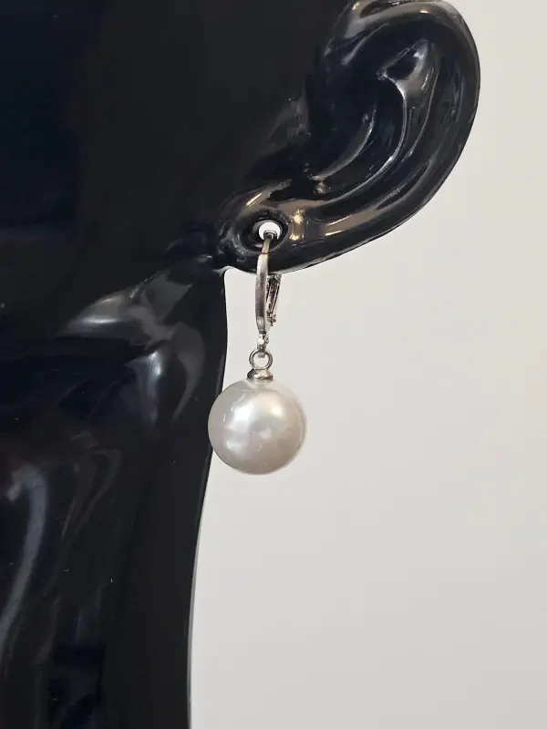 Cercei model PEARL circle elegance