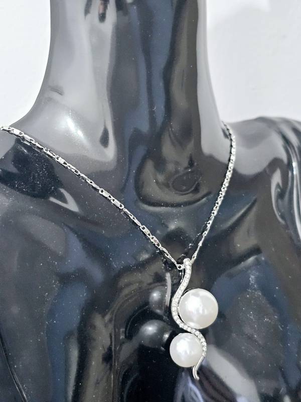 Lant argintiu pearl-model perla