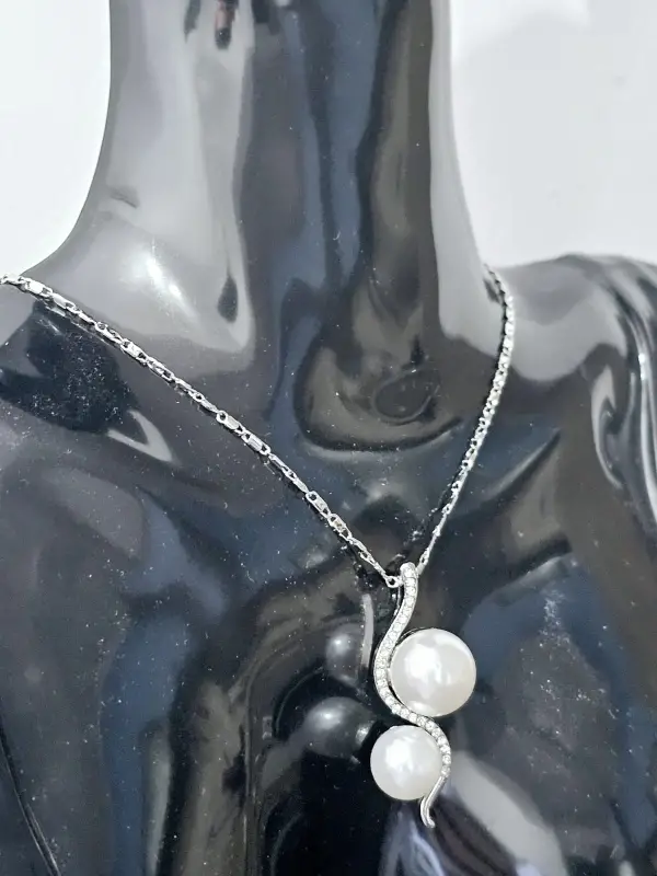 Lant argintiu pearl-model perla